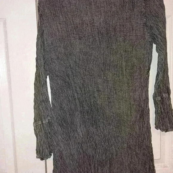 NWT! EXIST Lace Witchy Bell sleeves Gray‎ Whimsigoth Cottagecore dress size M - Picture 6 of 9